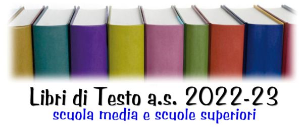 LIBRI DI TESTO – Elenchi a.s. 2022/23